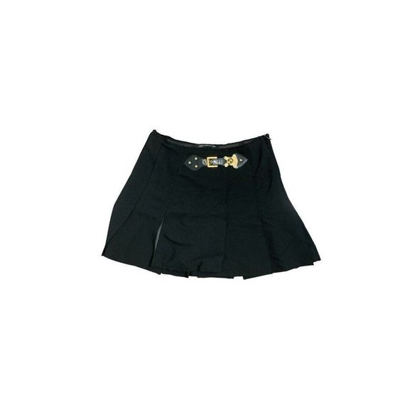 Zara Dresses & Skirts - zara womens solid black fit flare mini skirt xs